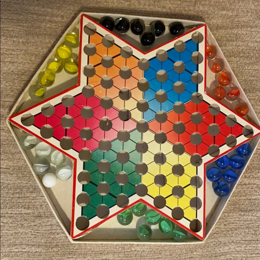 Vintage Chinese Checkers Game - Picture 2 of 4
